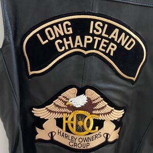 Harley-Davidson Women's Black Leather Vest